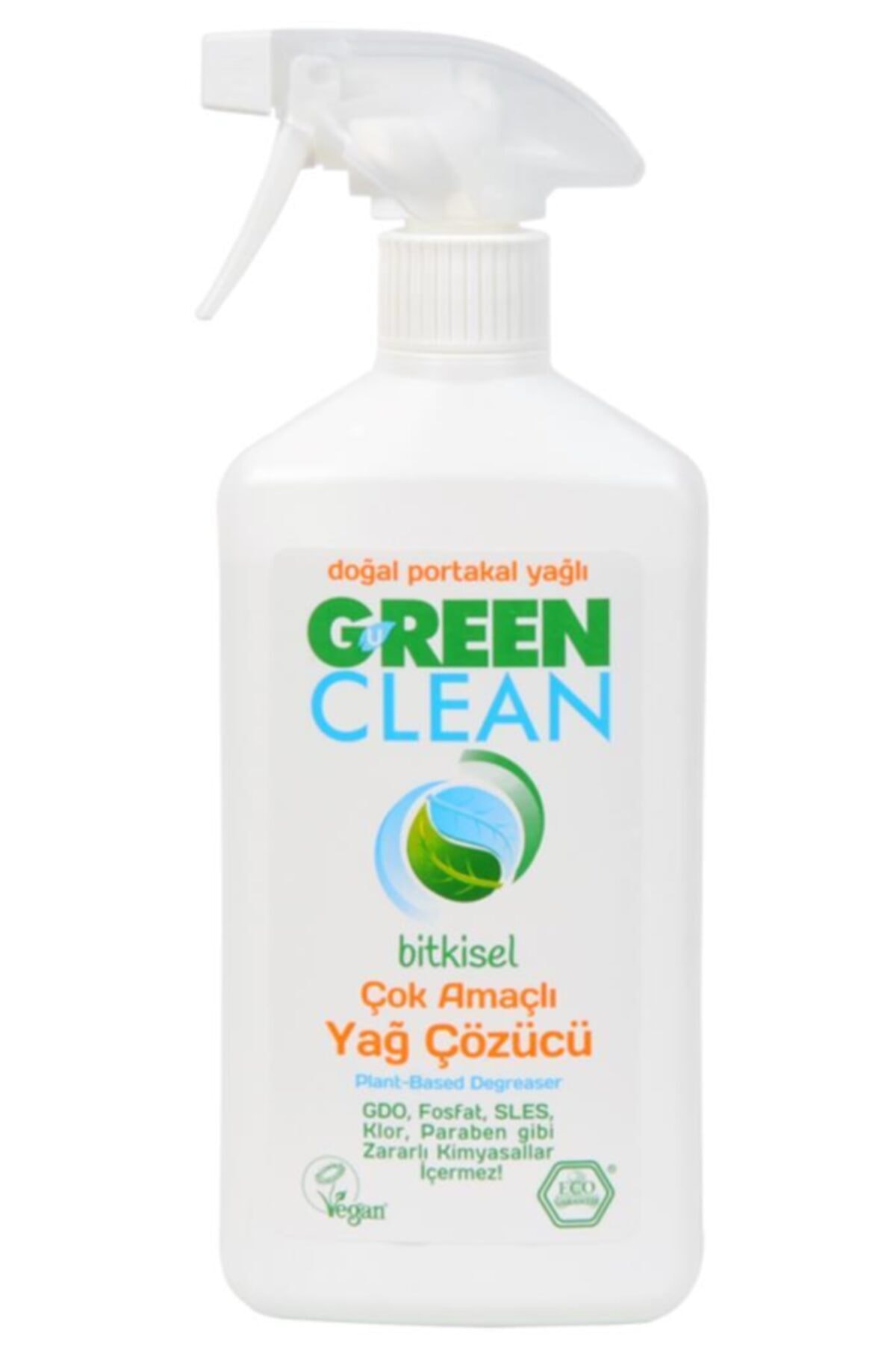 Green Clean Organik Portakal Yağlı Çok Amaçlı Yağ Çözücü 500 ml