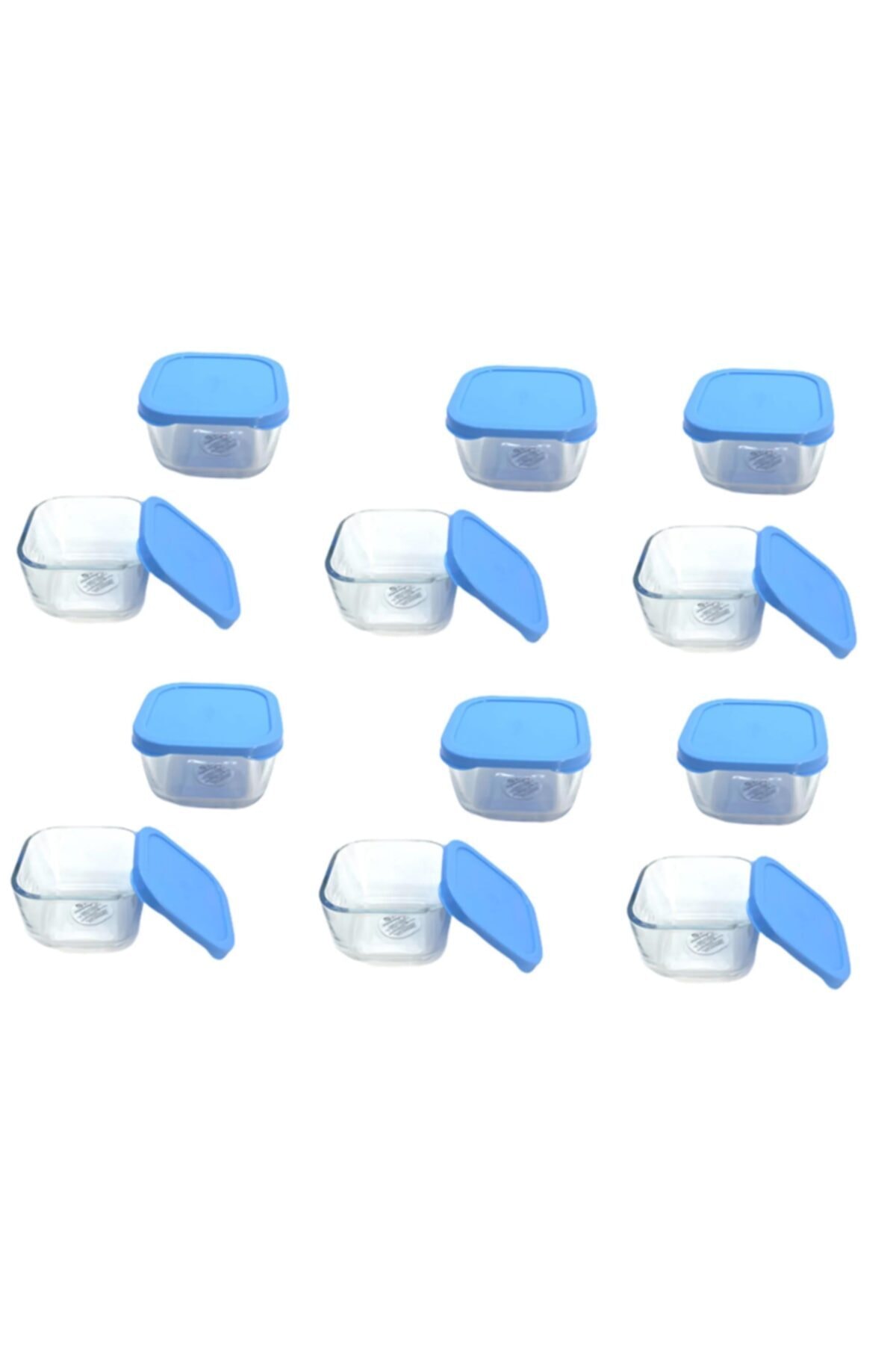 Snowbox 12Pcs Glass Storage Container with Lid