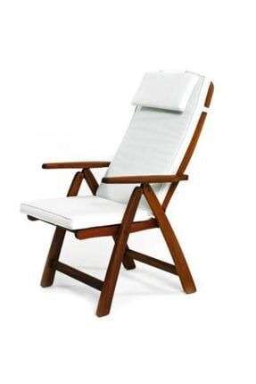 Minderli Ayarlı Retro Bahçe Sandalyesi, Iroko, Ahşap IN20120915270