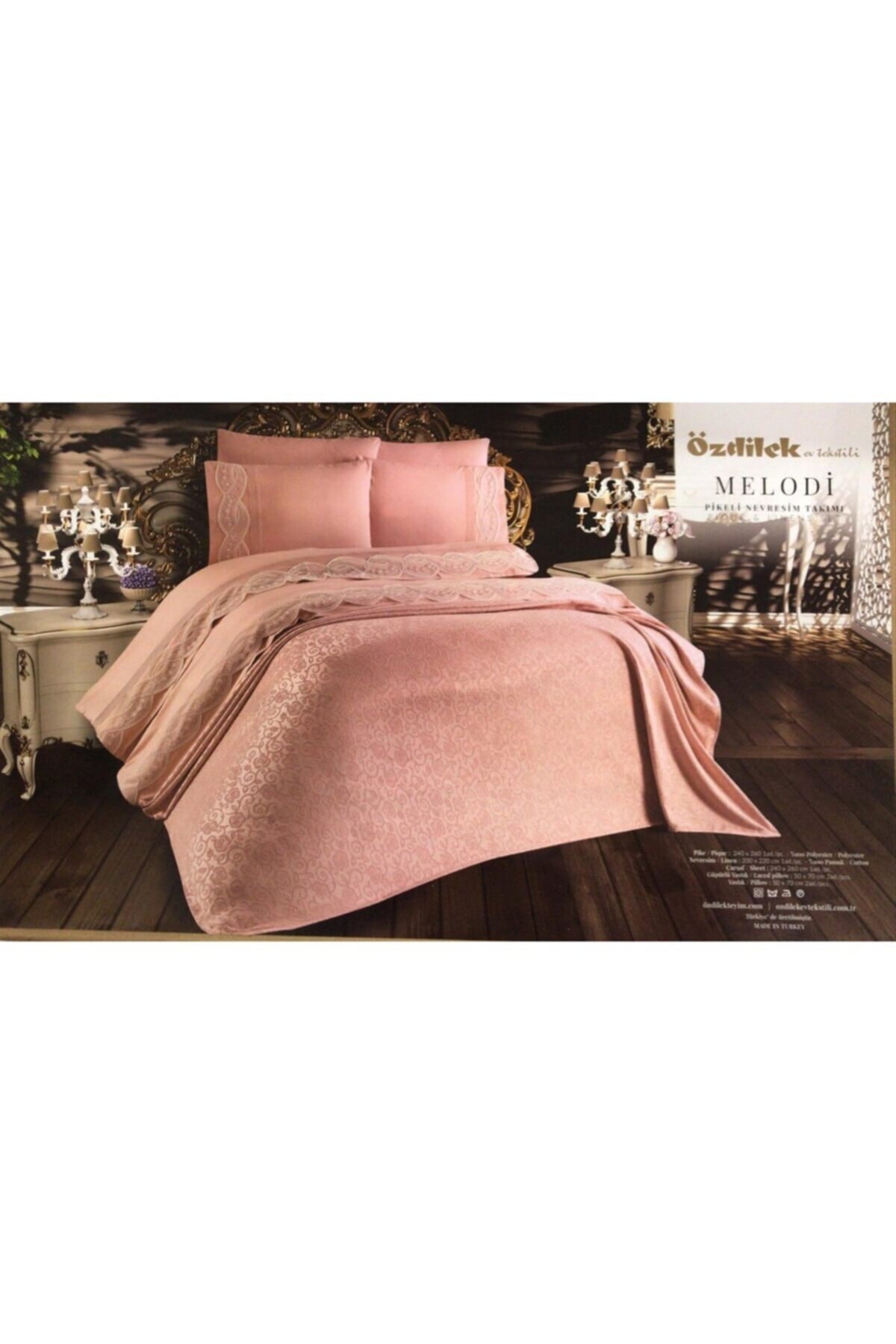 Ozdilek Melodi Pikeli Nevresim Takimi Pudra Fiyati Yorumlari Trendyol