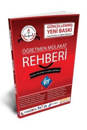 Öğretmen Mülakat Rehberi Konu Anlatımlı Ve Soru Çözümlü Kr Akademi ktps9786058521582