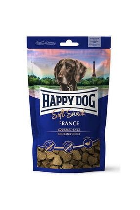 Soft Snack France Ördek Etli Şekersiz Ve Tahılsız Yumuşak Köpek Ödül Maması 100gr happydogfrance