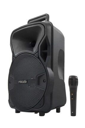 Md-45bt 3.7v1800mah Siyah Kablolu Mikrofon Toplantı Anfisi Bluetooth/usb/tf/fm/led Işıklı ST10953