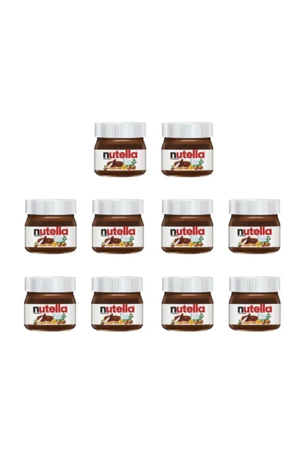 Nutella Mini 25 g Kavanoz 10 Adet Fiyatı, Yorumları - Trendyol