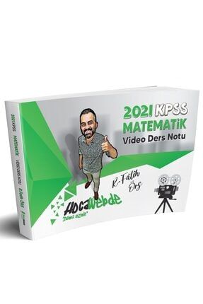 Hocawebde Yayınları 2021 Kpss Matematik Video Ders Notu 9786057733214-t