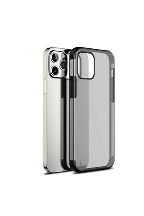 Apple Iphone 12 Pro Max Kılıf Mat Volks Case Siyah MBX14625
