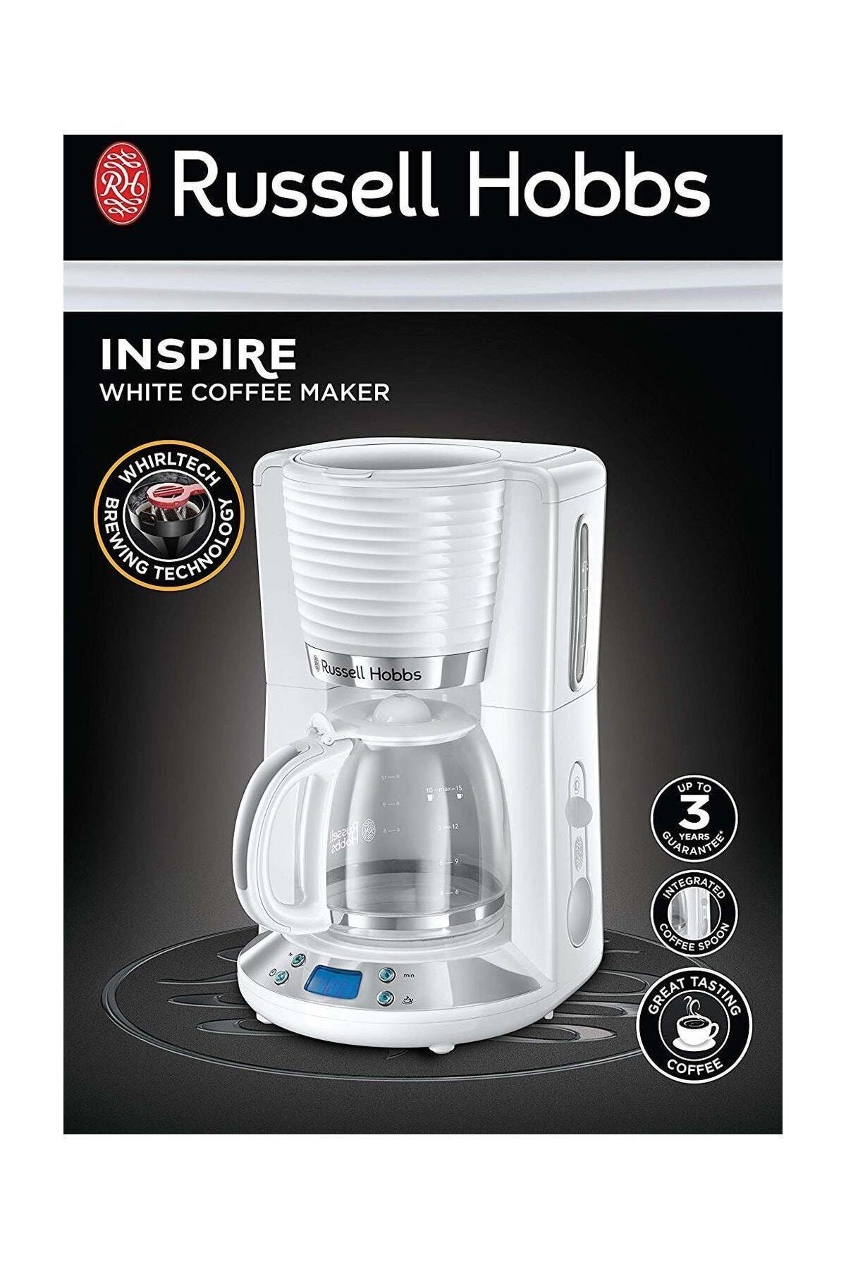 Russell Hobbs Inspire 24390-56 White Coffee Machine- Trendyol