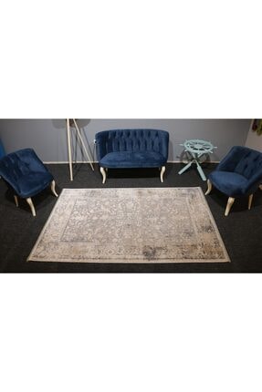 bahariye hali intense 200x290 8888 gri mavi 6 mt2 salon halisi intense fiyati yorumlari trendyol