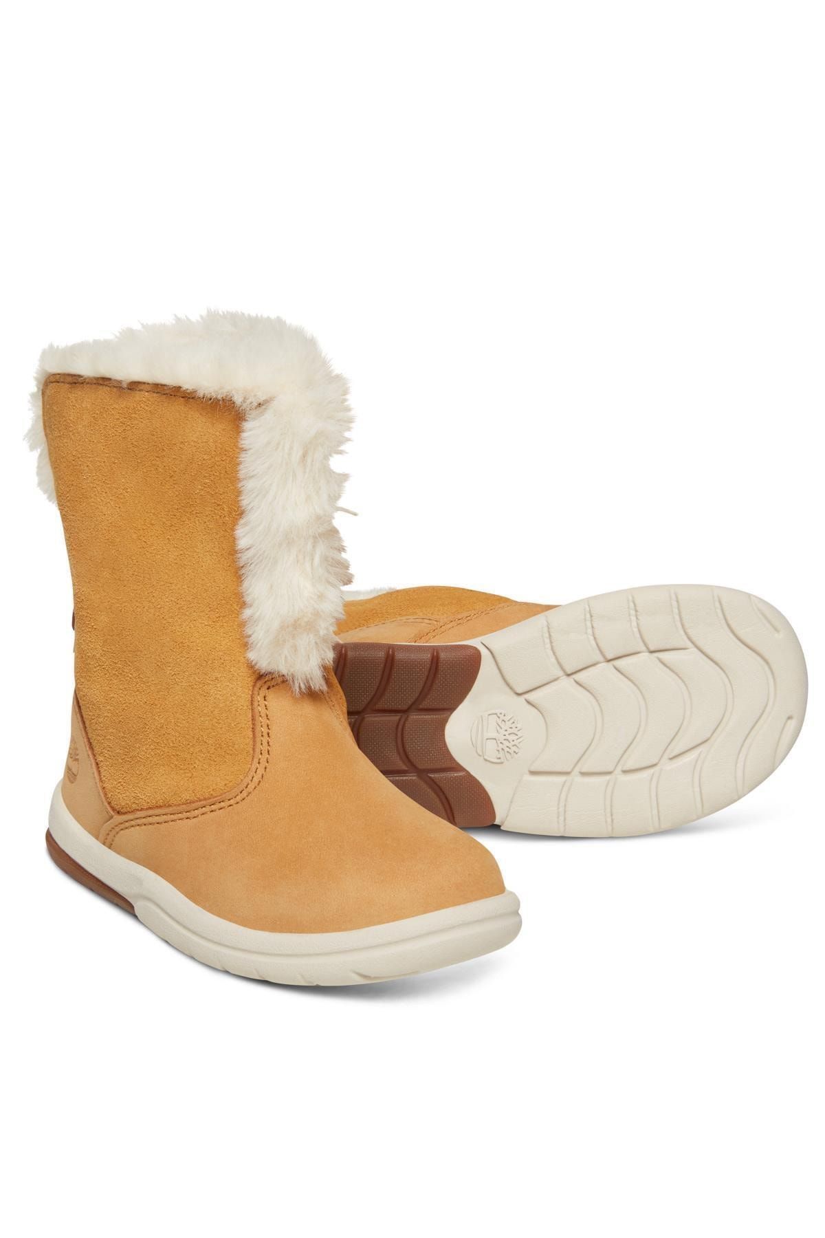 Timberland-Κοριτσίστικες κίτρινες μπότες για νήπια 3