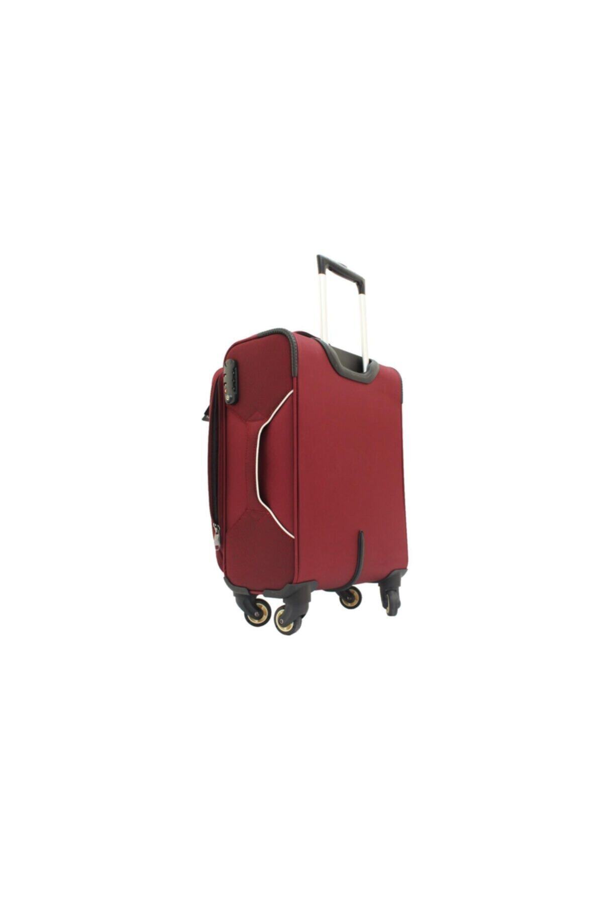 T2y-04pc0800-3k Kırmızı Kabin Boy Valiz, Bavul
