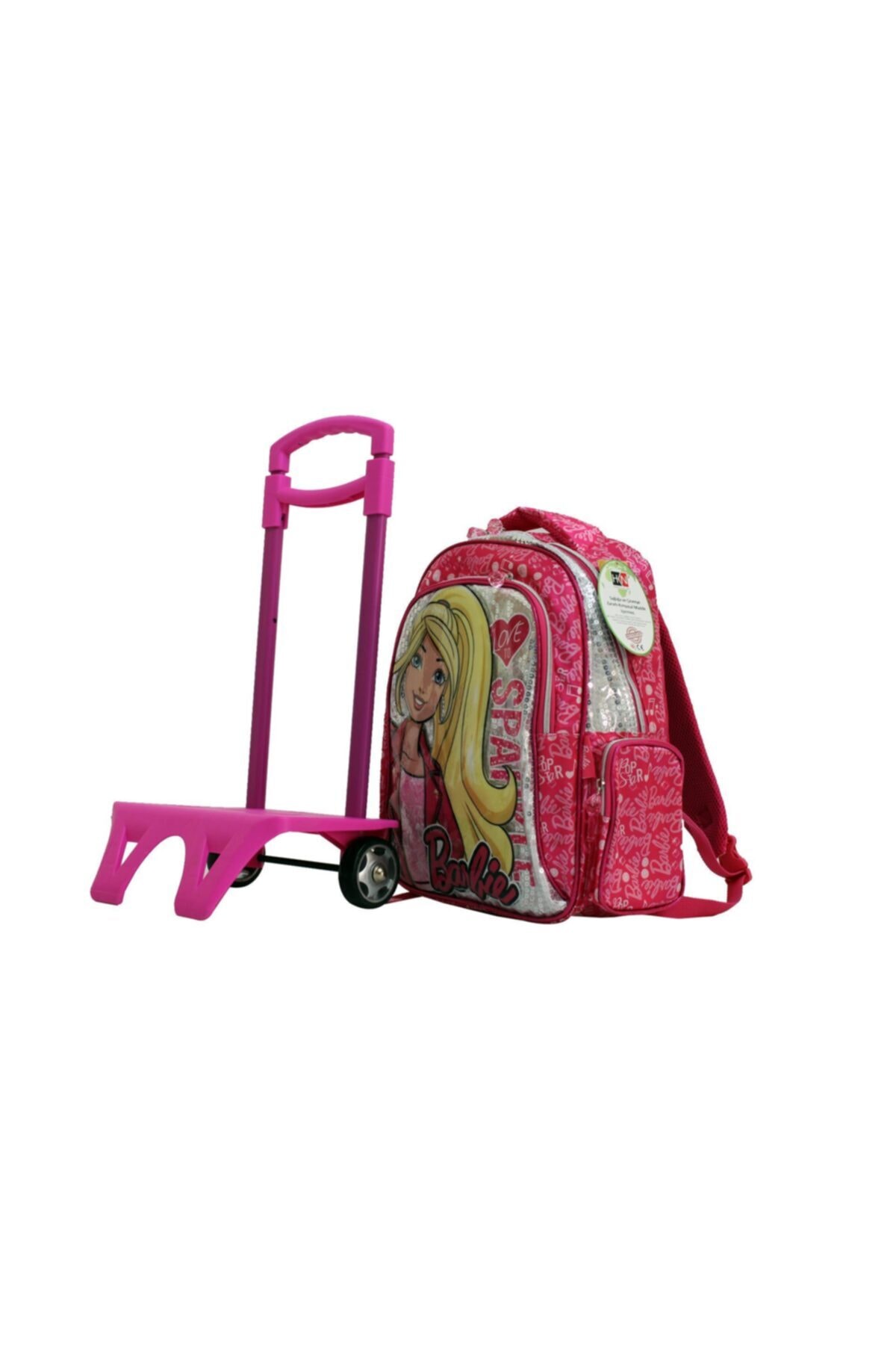 Hkn87455 Barbie Love To Sparkle Çocuk Valiz, Bavul, Sırt Çantası