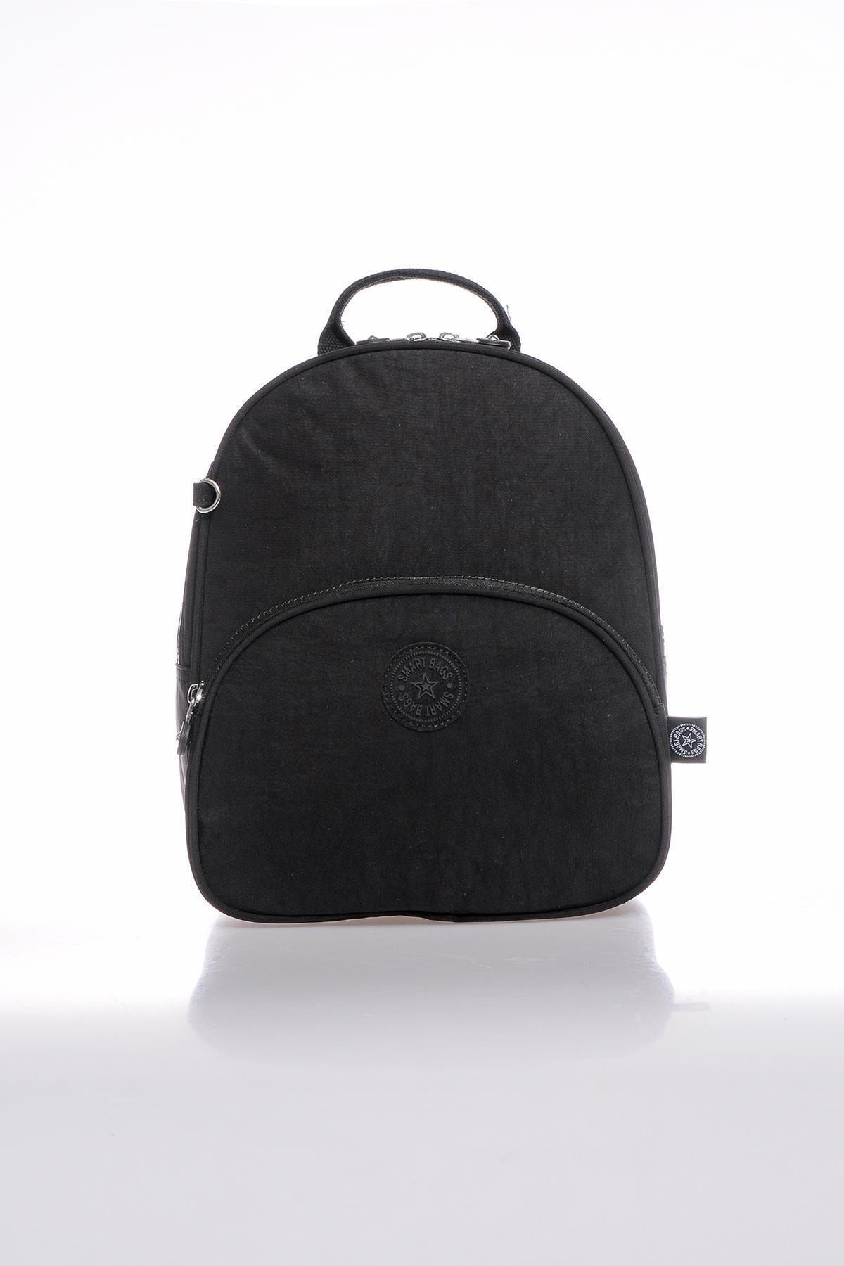 SMART BAGS Smb3061-0001 Siyah Kadın Sırt Çantası