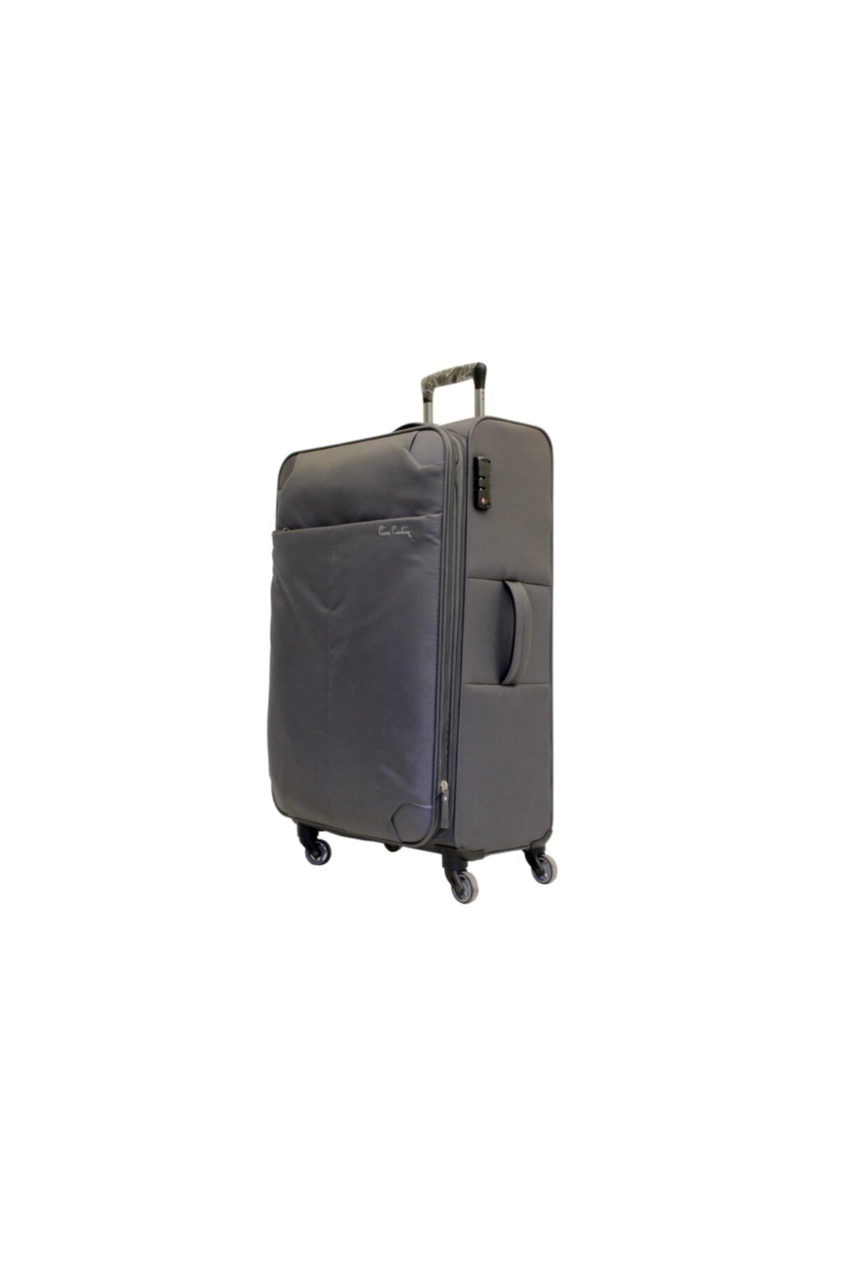 T2-04pc3700-1gr Gri Büyük Boy Valiz, Bavul