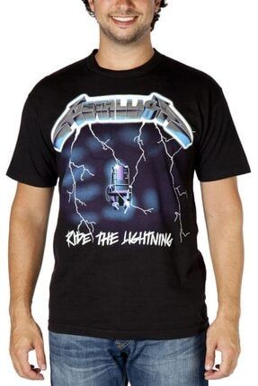 Metallica - Ride The Lightning Erkek(Unisex) T-shirt ET409