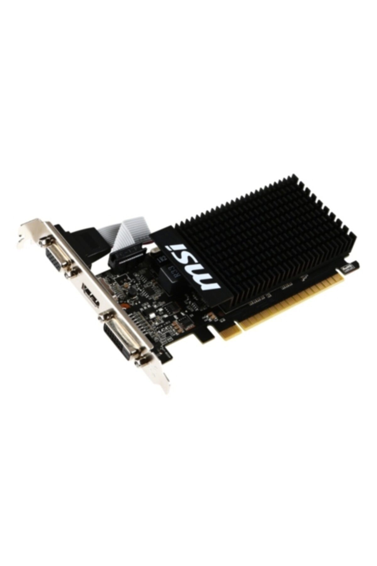 MSI-Nvidia Gt710 2Gb 64Bit Ddr3 Vga/Dvi-D/Hdmi 16X Dx12 Gt 710 2Gd3H Lp - Anti-Graphics 2