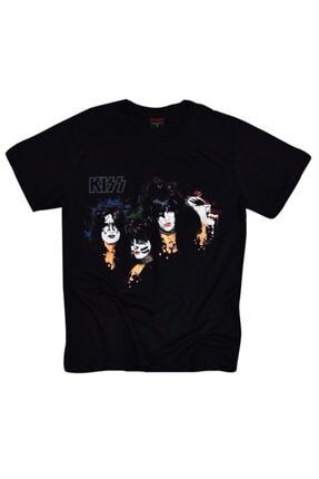 Kiss Baskılı T-shirt KOR-TREND924
