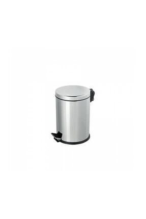 Paslanmaz Çelik Pedallı Çöp Kovası 5 Litre Çöp Kutusu Ofis Banyo Wc Mutfak Için UGR35