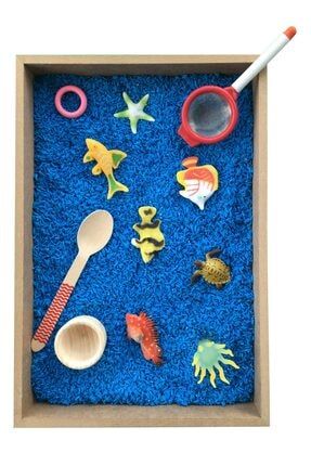 Ahşap Etkinlik Seti - Montessori Oyuncak Denizaltı