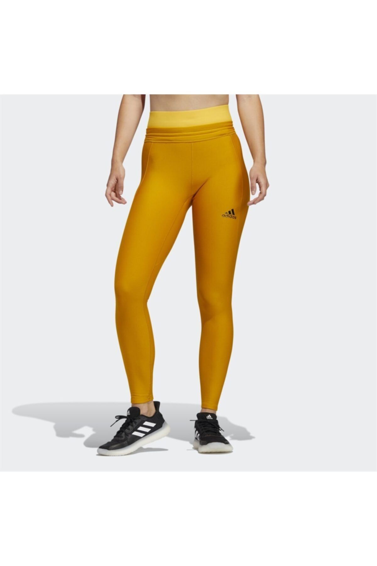 Yellow adidas leggings on sale