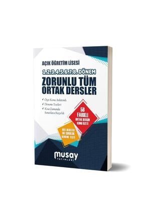 Musay Acik Lise Yayinlari Acik Lise 1 2 3 4 5 6 7 8 Donem Konu Anlatimli Soru Bankasi Kitabi Trendyol