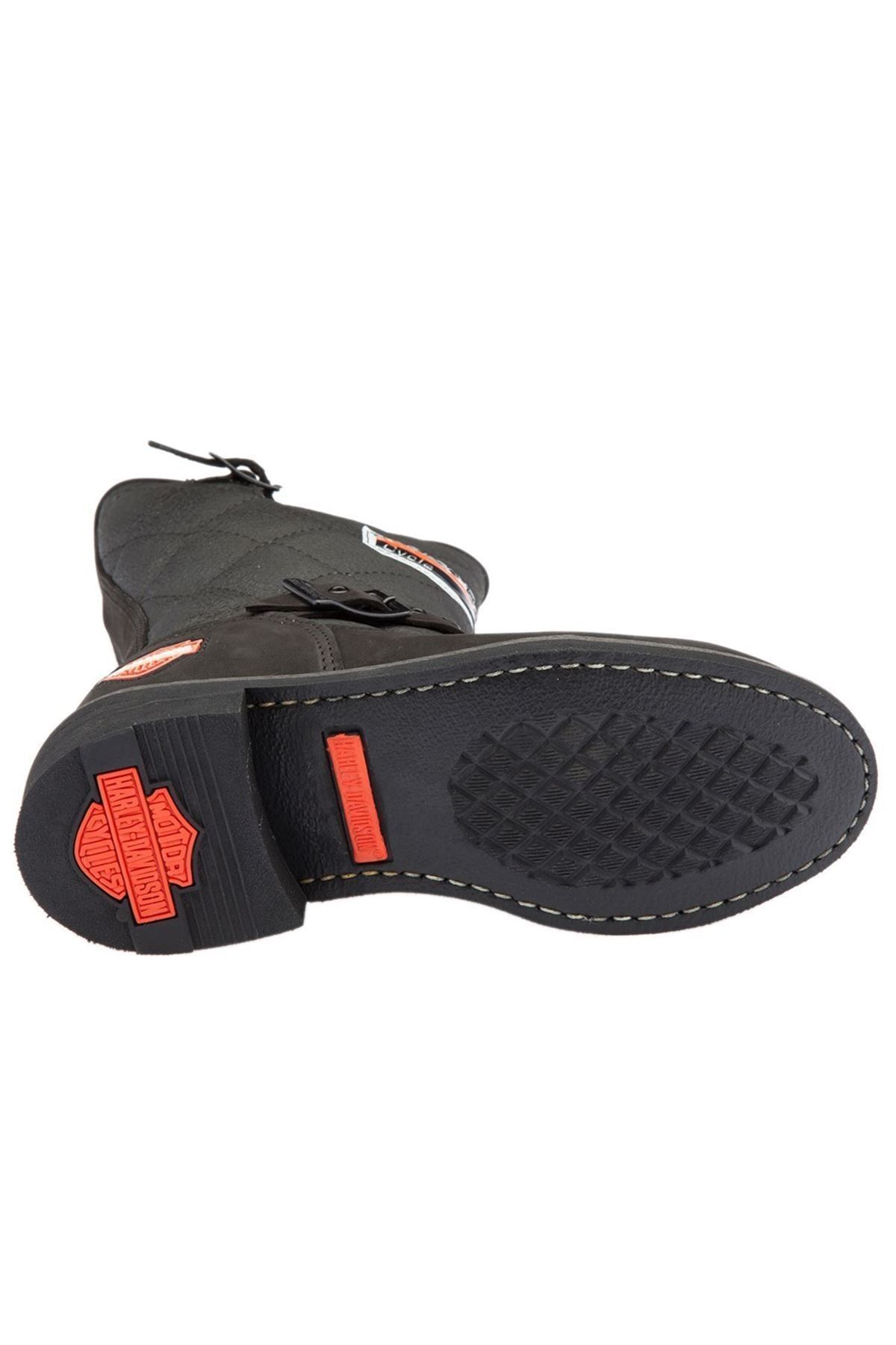 چکمه مشکی زنانه لاکونیا 025G100071 اورجینال Harley Davidson