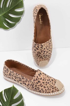 Bambi Taba Kadın Espadril K01702142025