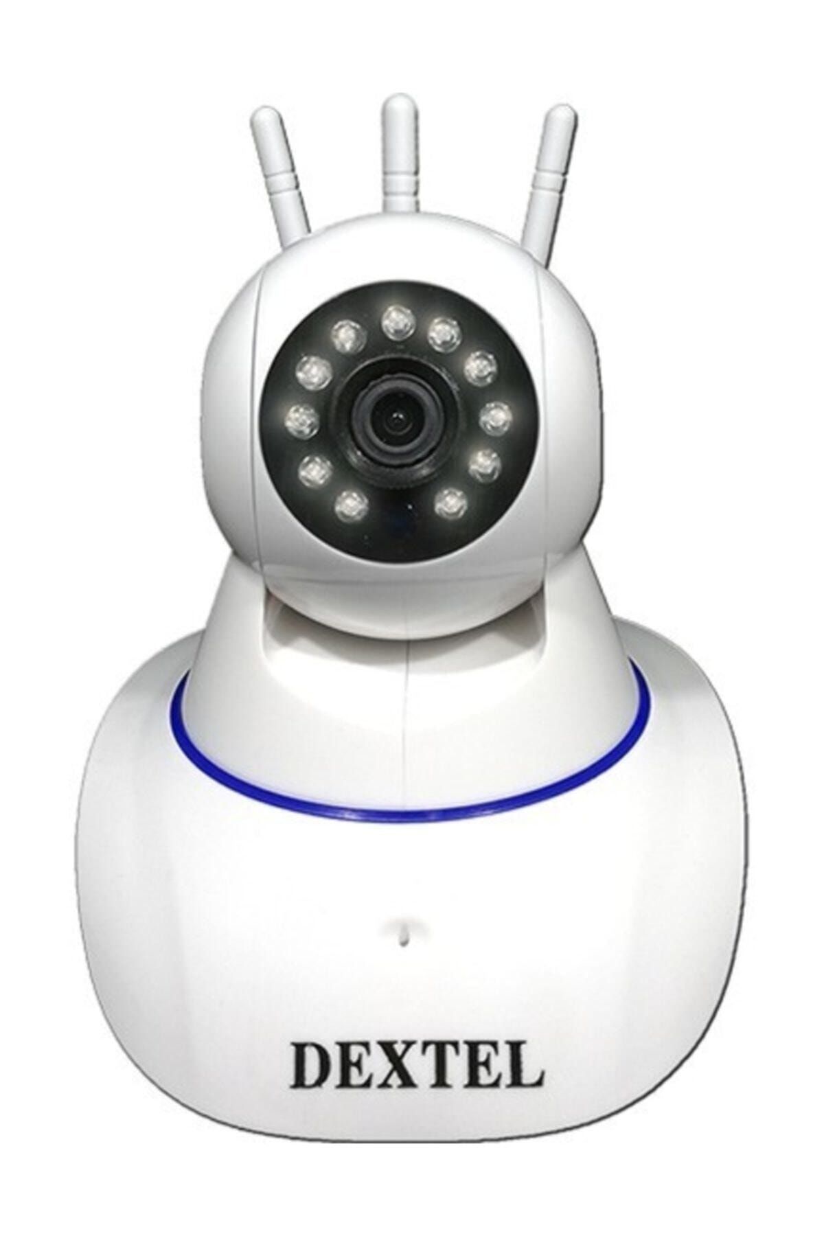DEXTEL 360º Gerçek Hd Wifi Kablosuz 3 Antenli Ip Bebek Ve Güvenlik Kamerası