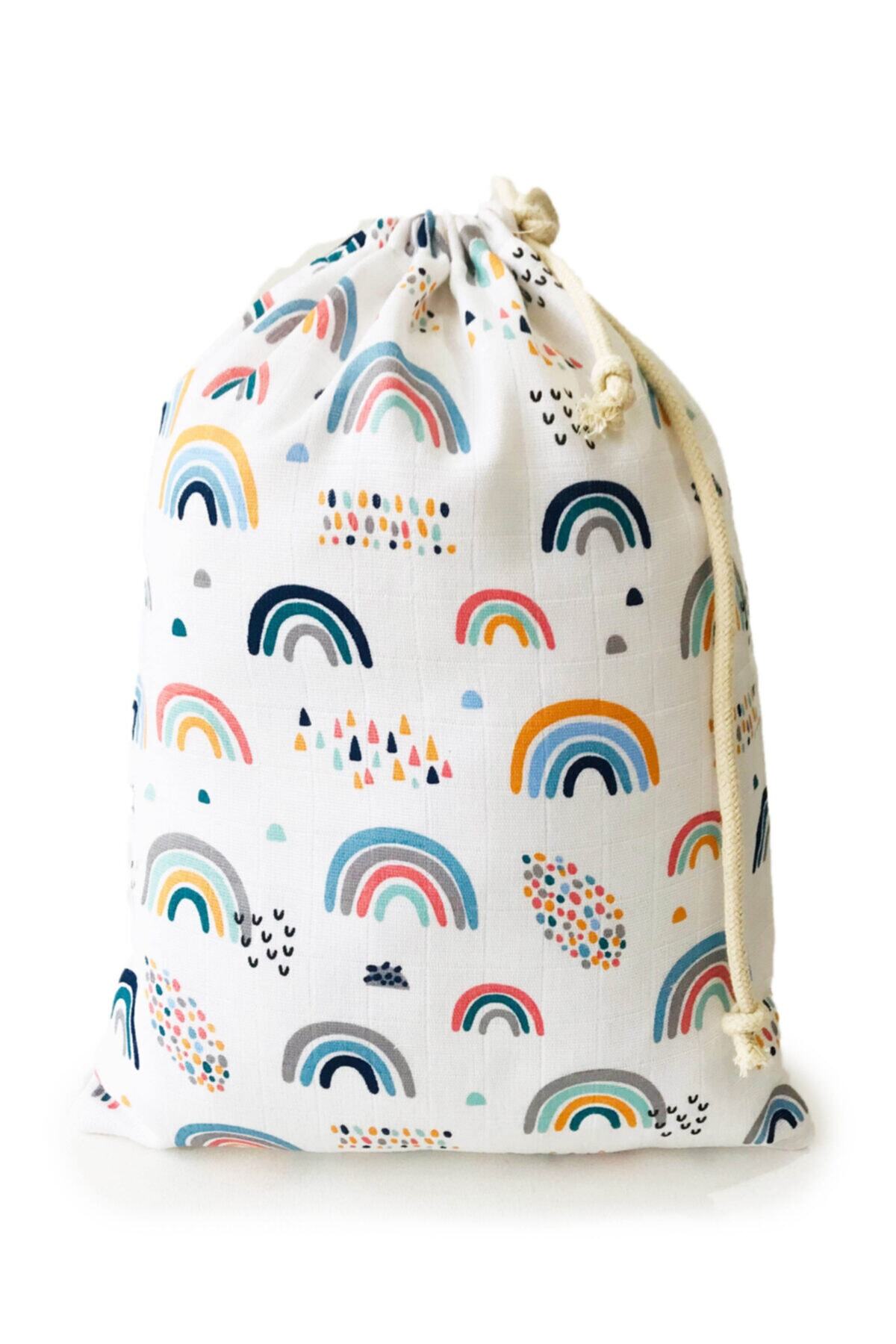 Atölye Eda Exclusive Müslin puset Örtüsü Minderi Kese 3 Parça fotoğrafı 5 (önizleme)