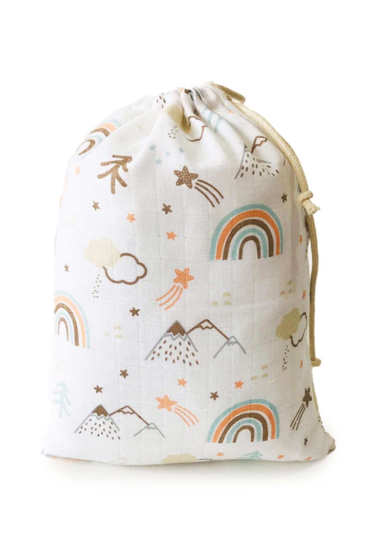 Atölye Eda Exclusive Müslin puset Örtüsü Minderi Kese 3 Parça fotoğrafı 5 (önizleme)