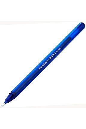Karışık Tükenmez Kalem 1mm (MAVİ: 30ADET SİYAH: 10ADET KIRMIZI: 10ADET TOPLAM 50 ADETLİK KUTU) pen 2270KRŞK