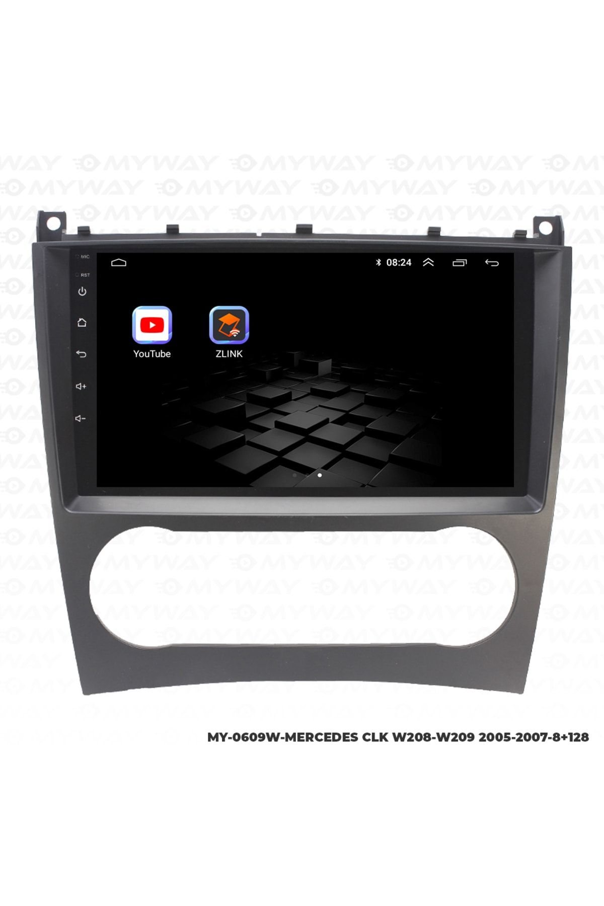 MYWAYY-Mercedes Clk W208-w209 - Android Carplay, Navigation Multimedia Display, 8gb Ram 5
