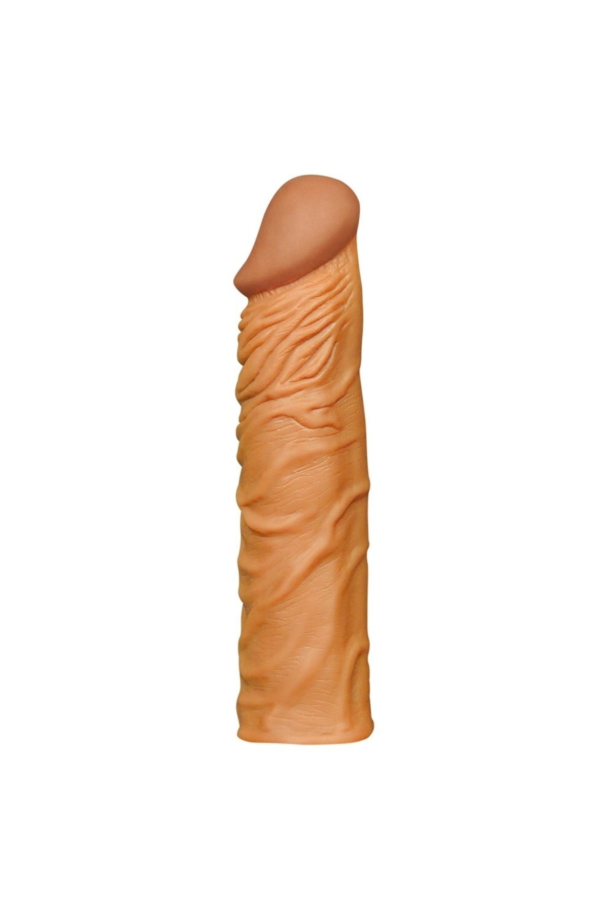 Nature Extender 5 Cm Dolgulu Premium Melez Silikon Penis Kılıfı