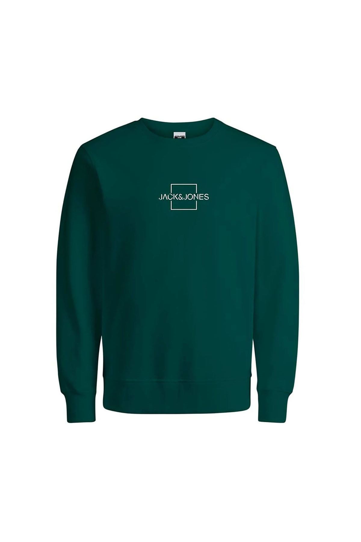 Erkek Bisiklet Yaka Sweatshirt