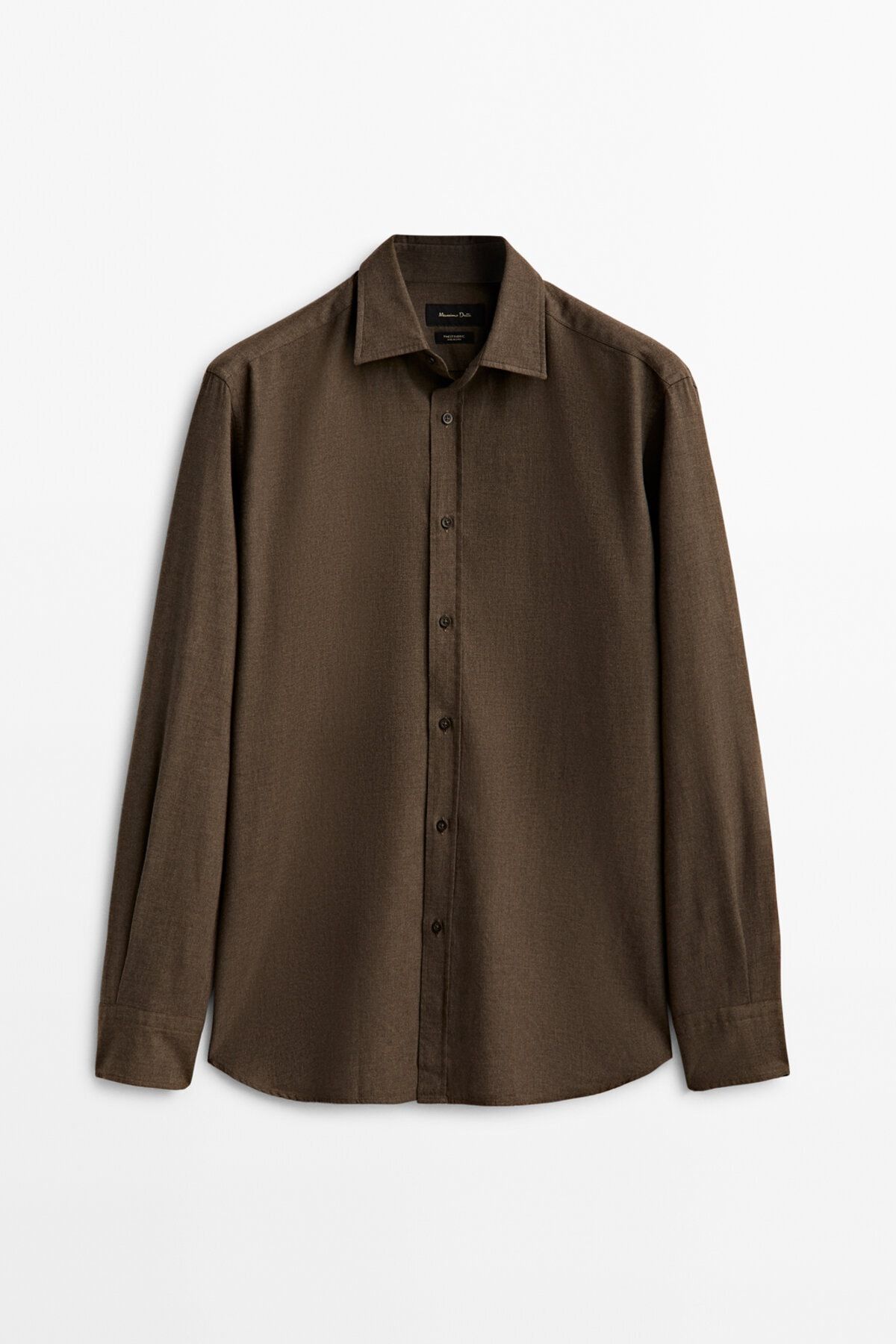 Massimo Dutti Fitilli Pamuklu Slim Fit Gömlek