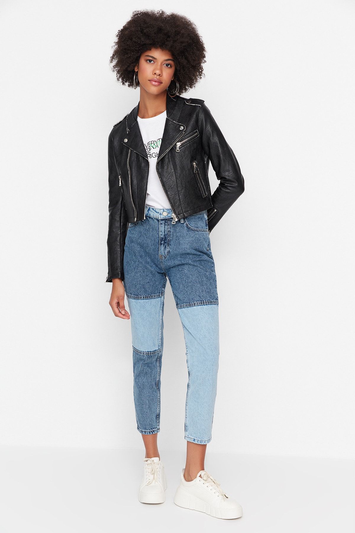 Trendyol Collection Jeans Blau Mom