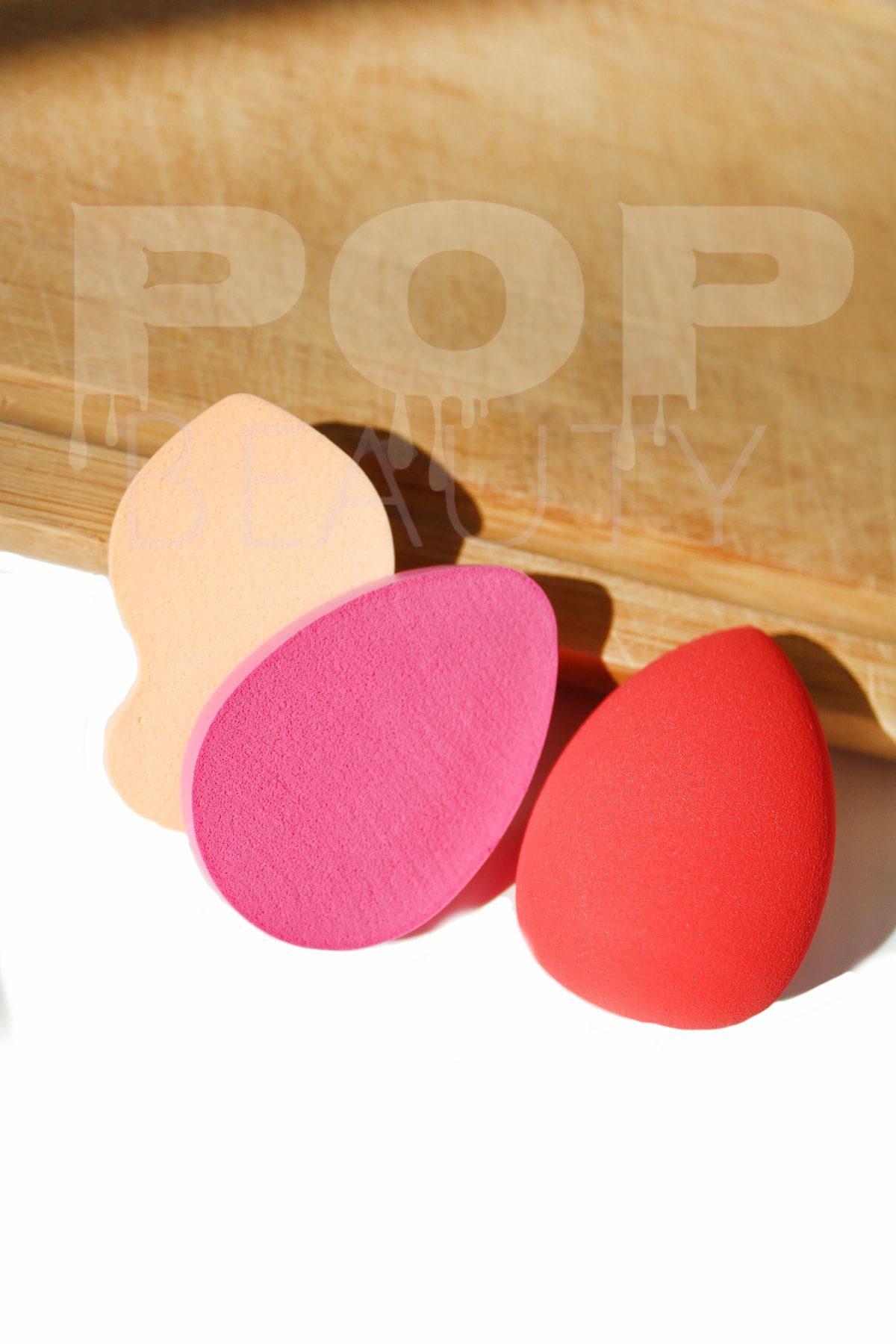 ست اسفنج آرایشی، نارنجی POP Beauty