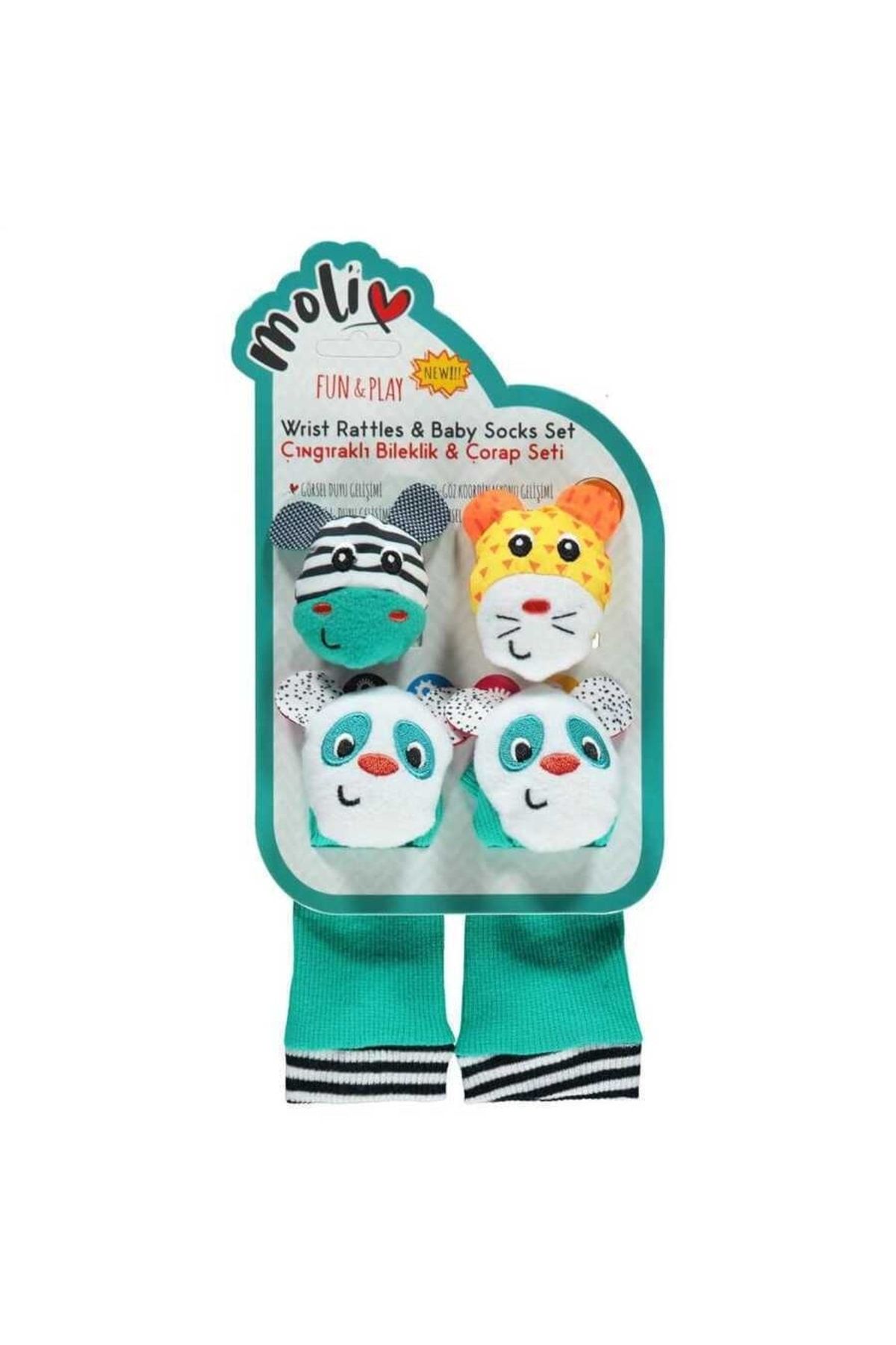 Molie Ilk Bileklik&çorabim Panda