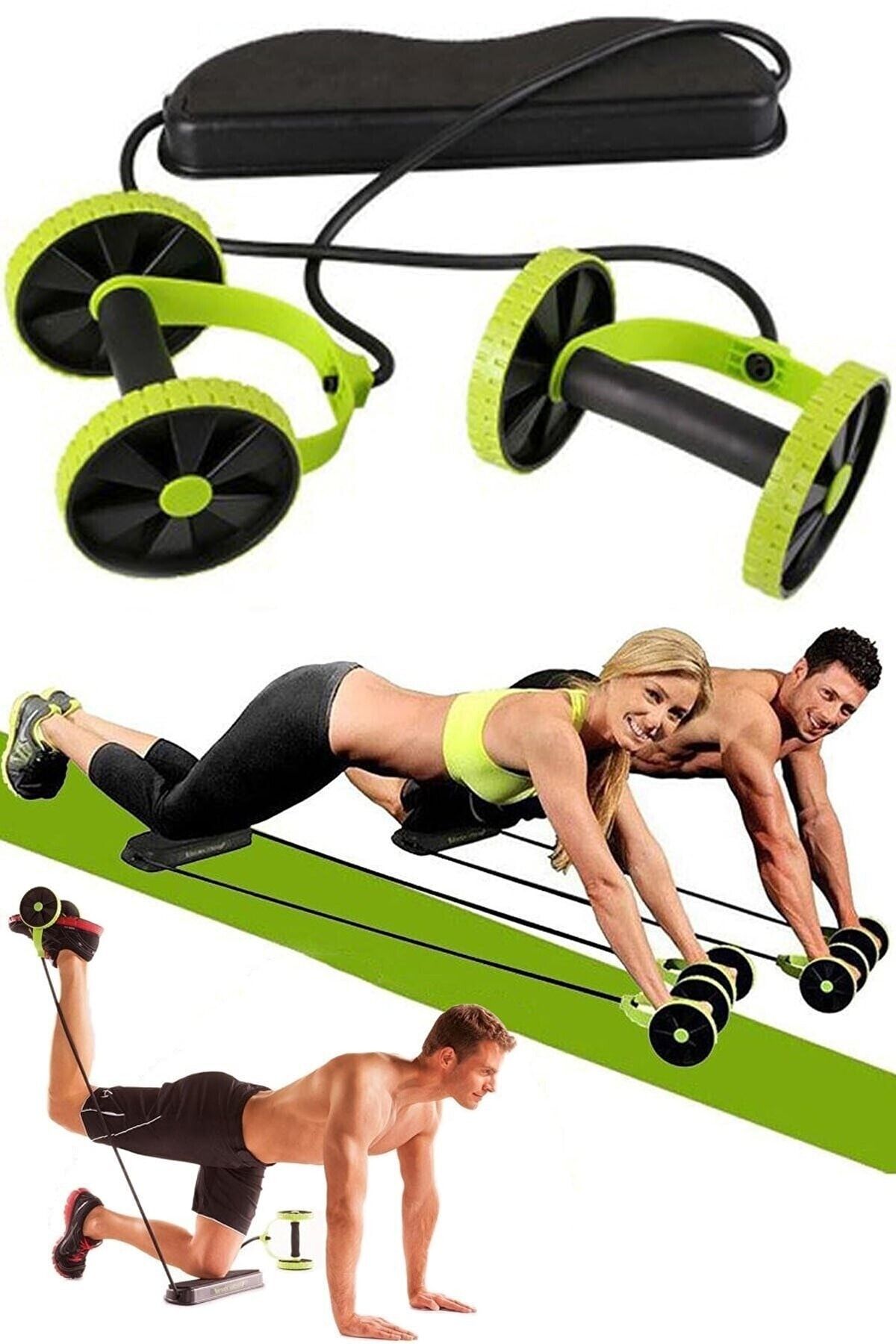 Revoflex Multiflex Tekerlekli Egzersiz Spor Aleti Mekik Sehpası