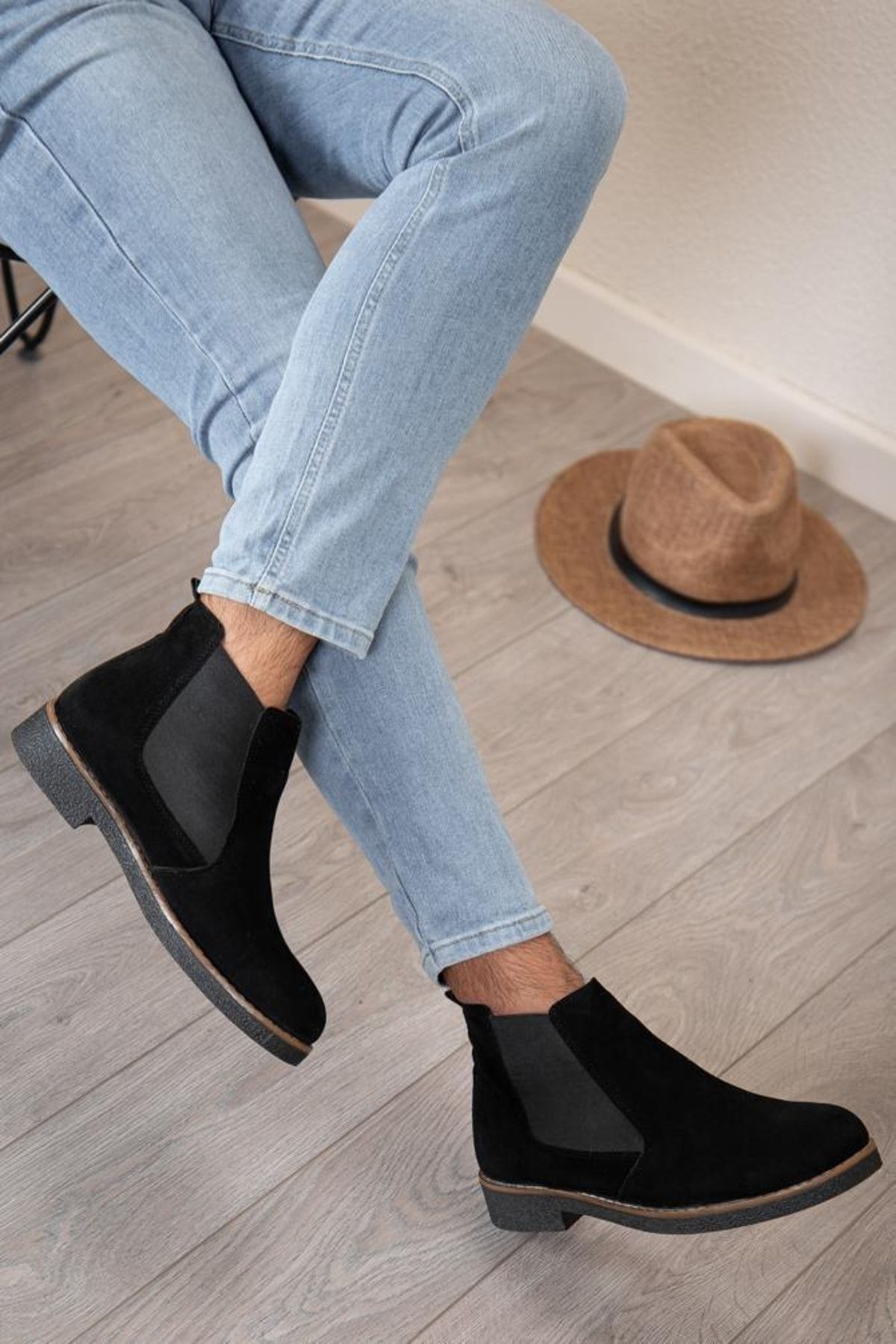 Suede oxford boots online