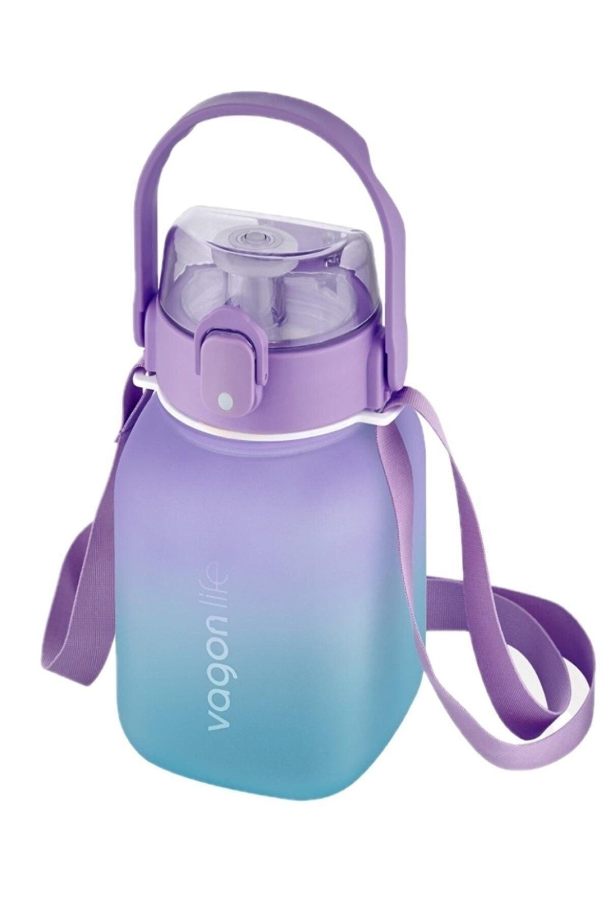 قمقمه ورزشی آبی دخترانه و پسرانه بچگانه 1100 میل HINGER PIPETLI PIPER FREE COLOR SOFTTUCH CURRENT Vagonlife
