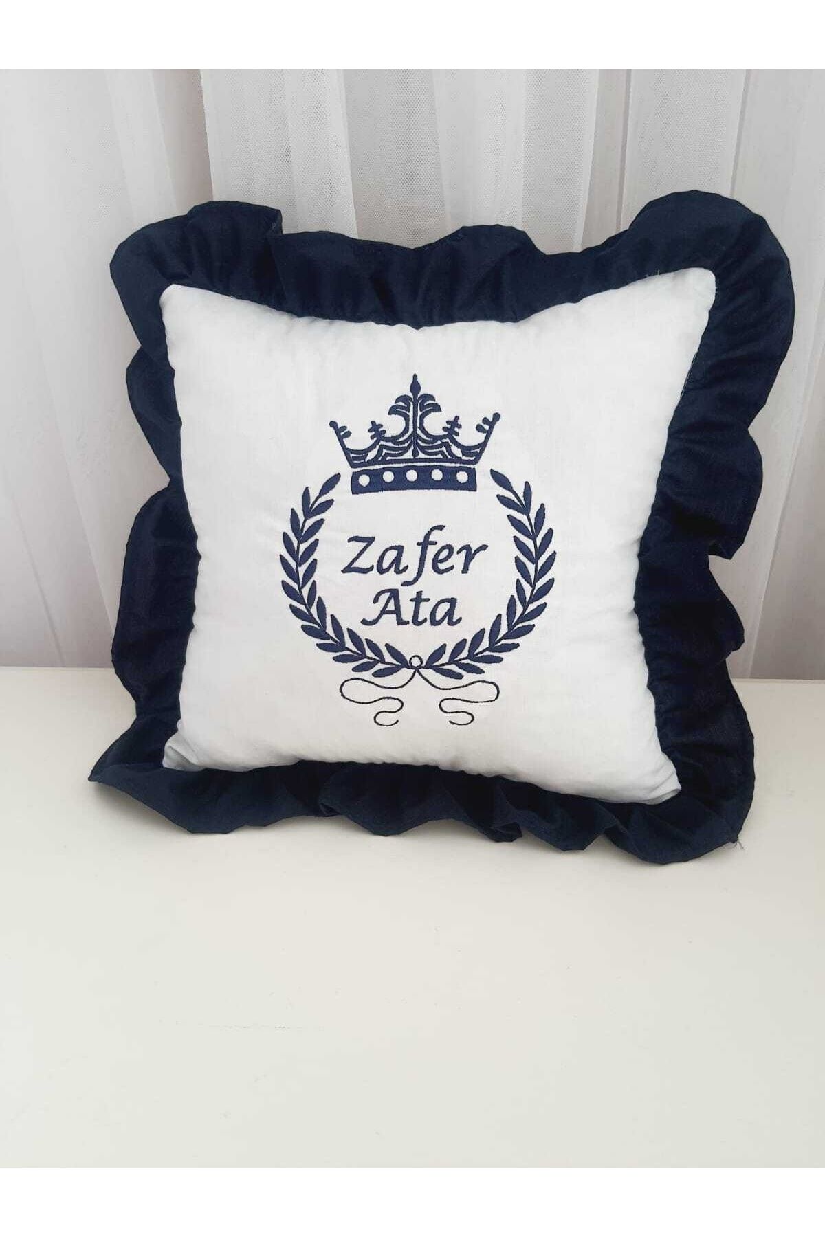 gros shop Takı Yastığı İsme Özel Nakış Desenli