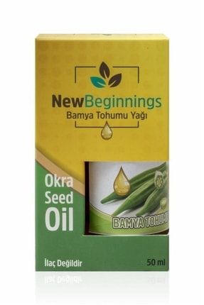 Newbeginnings Bamya Tohumu Yağı 50 ml AKSTST-BYGG-198