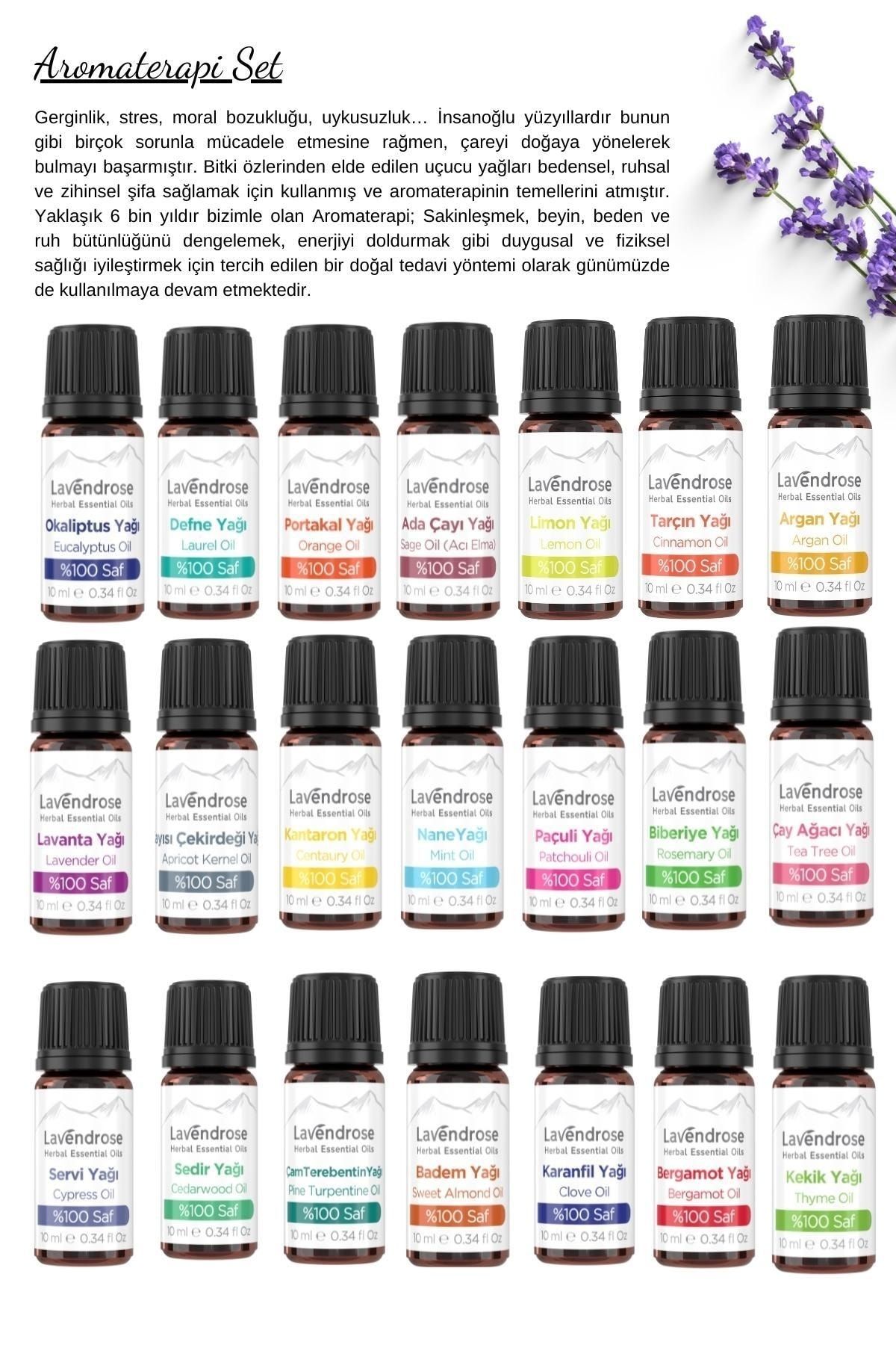 Lavendrose Lavanta Yağı 20 Litre - Lavender Oil 20 Lt - %100 Doğal Saf Uçucu Yağ RN9780