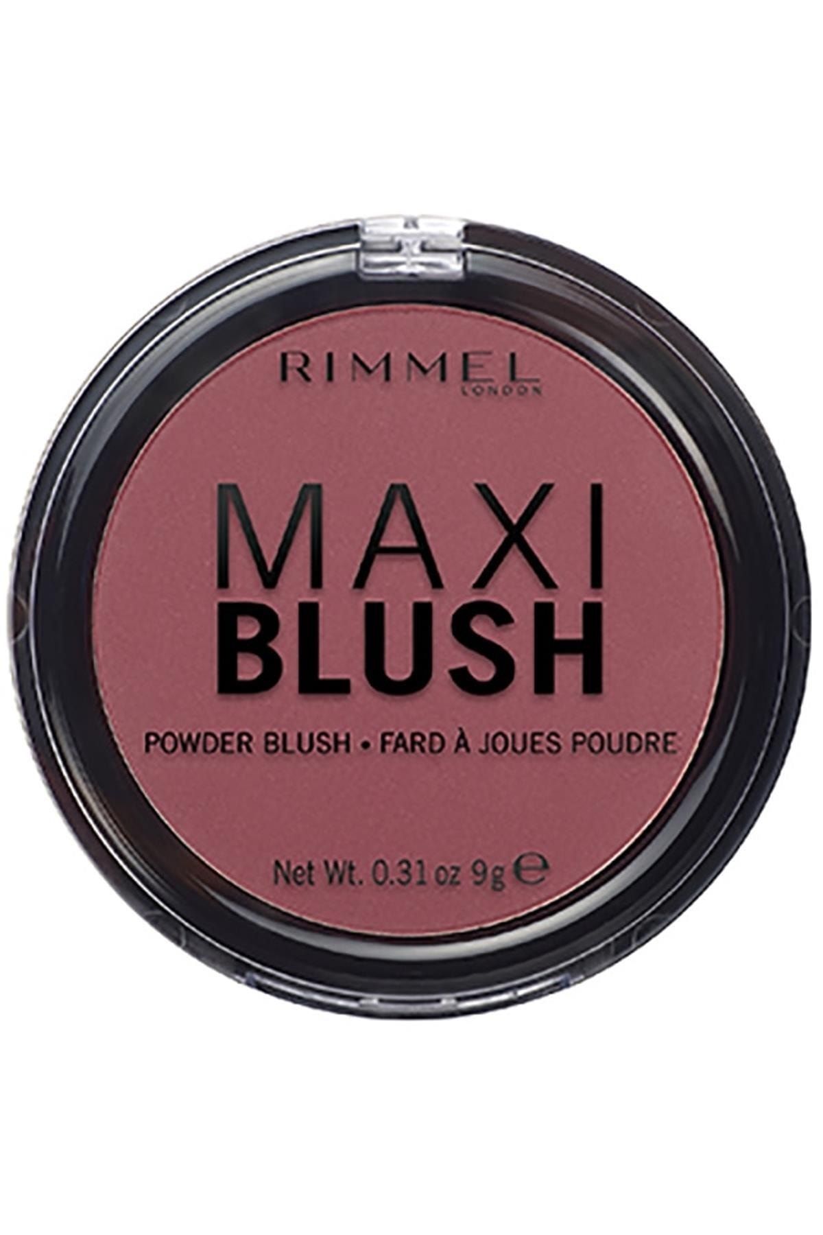 رژگونه قرمز MAXI 005 VOUS اورجینال Rimmel London