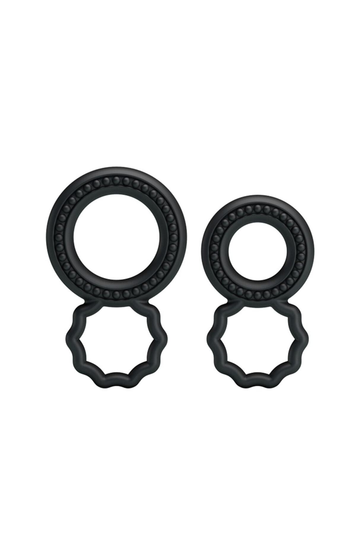 Ring 2'li Tırtıklı Penis Halkası