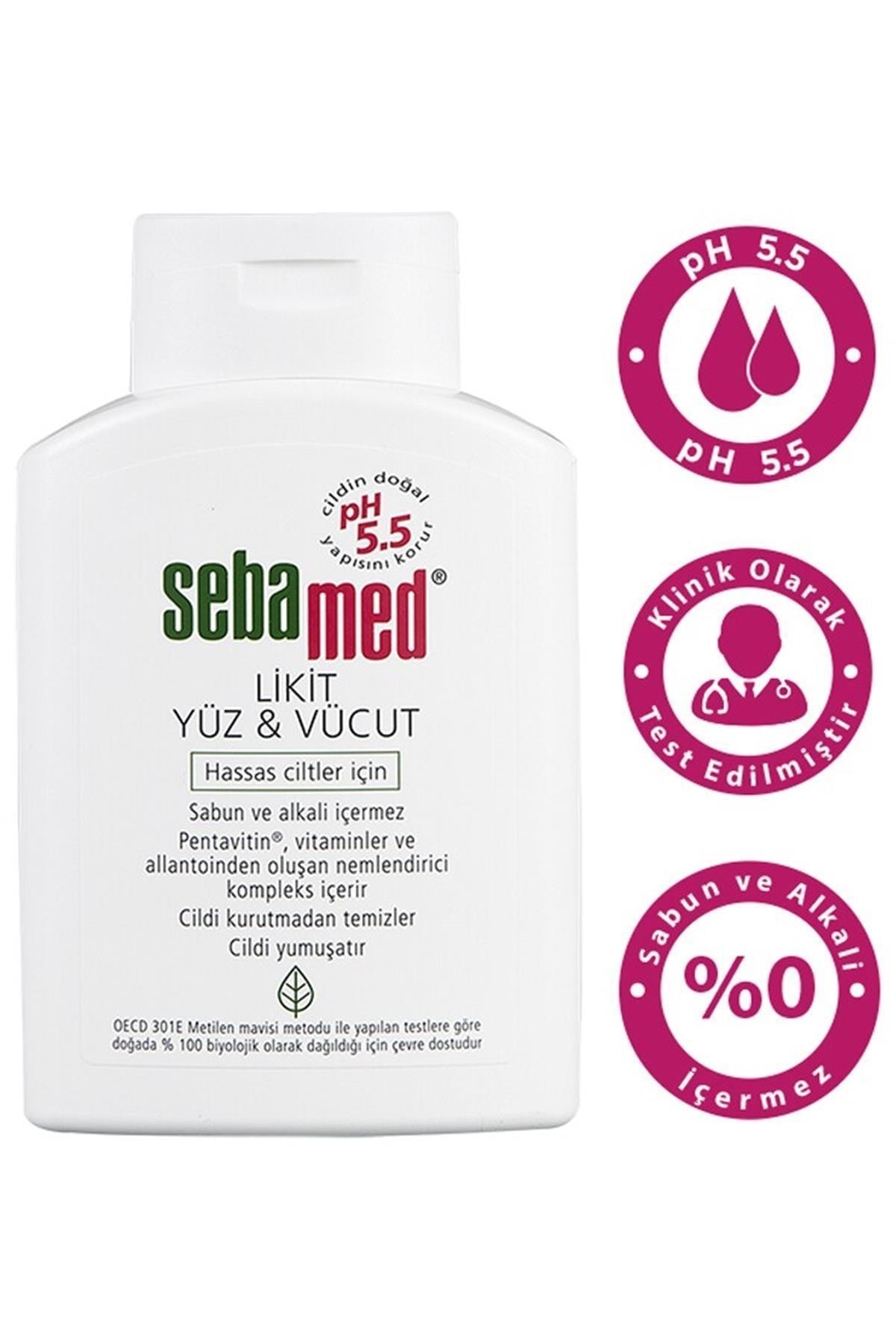 پاک کننده صورت   Sebamed | EKSTCT125000536 اورجینال - تصویر 3