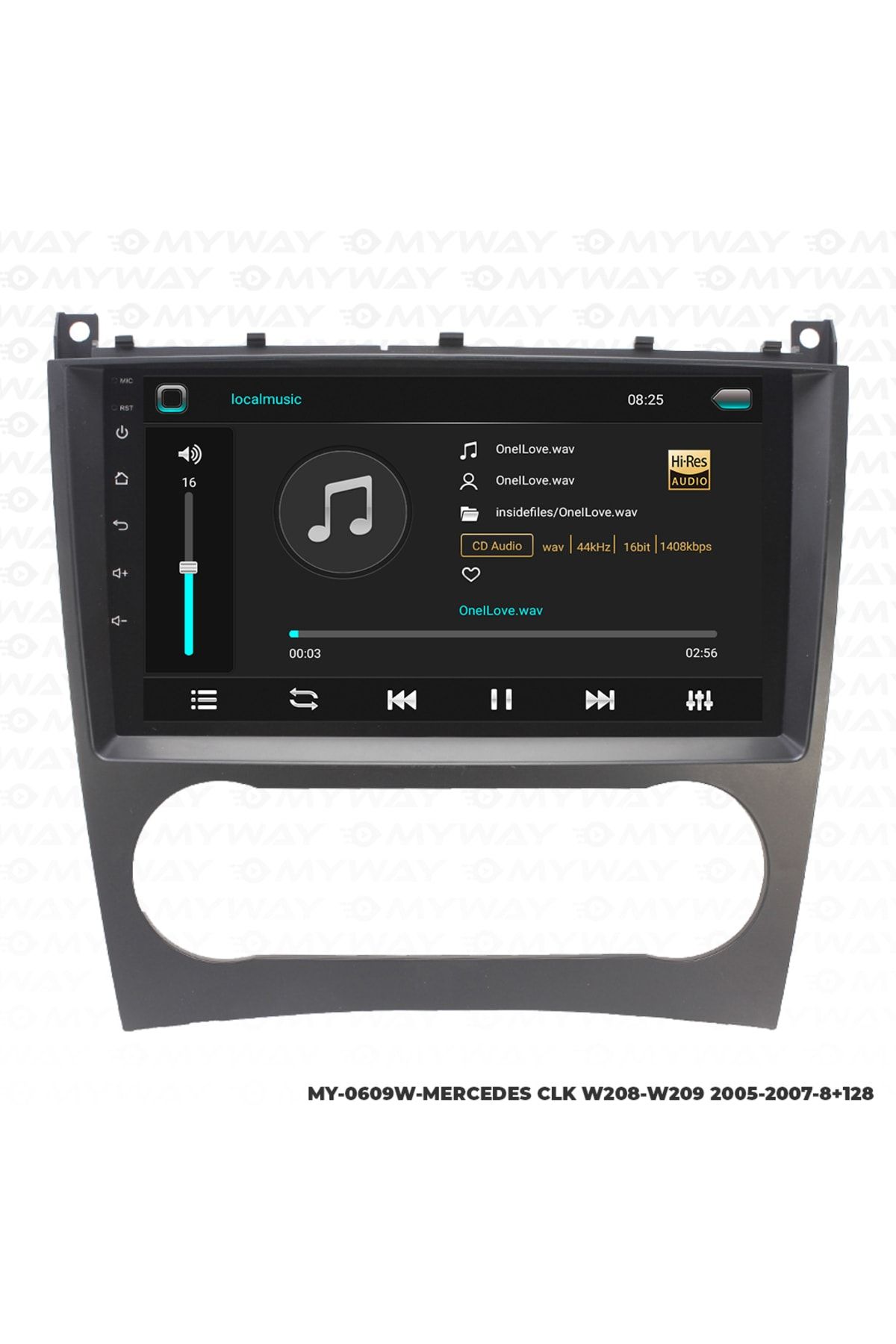 MYWAYY-Mercedes Clk W208-w209 - Android Carplay, Navigation Multimedia Display, 8gb Ram 2