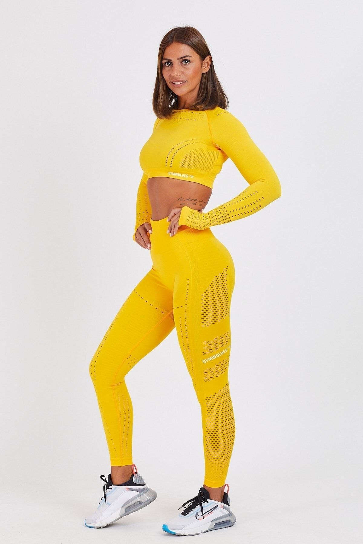 Dikişsiz Spor Tayt | Seamles Leggings | Aktive Power Serisi |