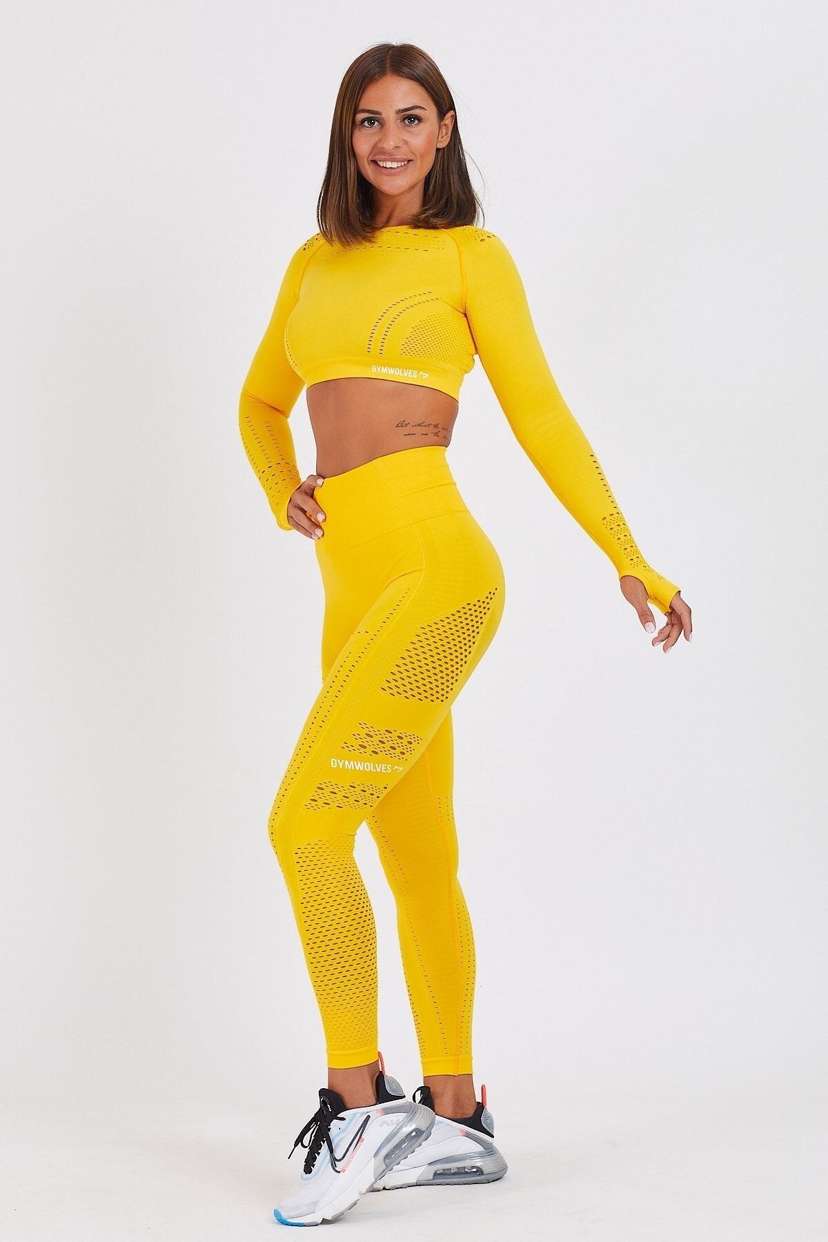 Dikişsiz Spor Tayt | Seamles Leggings | Aktive Power Serisi |