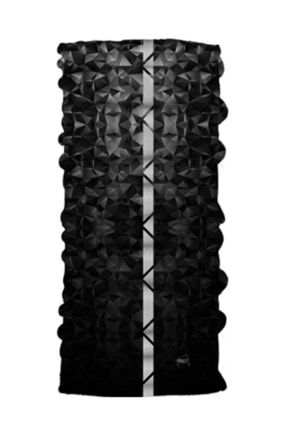 Reflektörlü Bandana Black Prism Karanlıkta Parlayan Kafa Bandı-boyunluk FFF1208